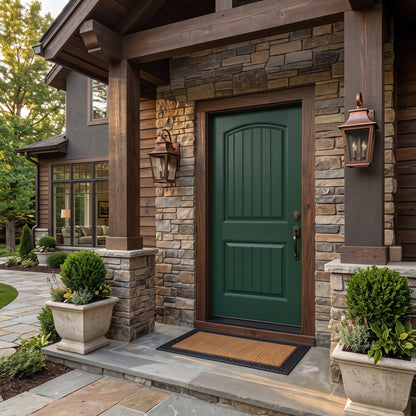 Masonite 3/0x6/8 Single Prehung 2 Panel Cheyenne Fiberglass Door