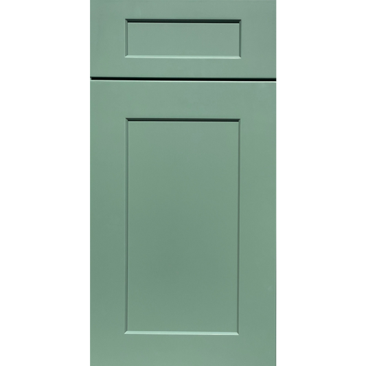 Pioneer Beveled Jade Green Door Sample