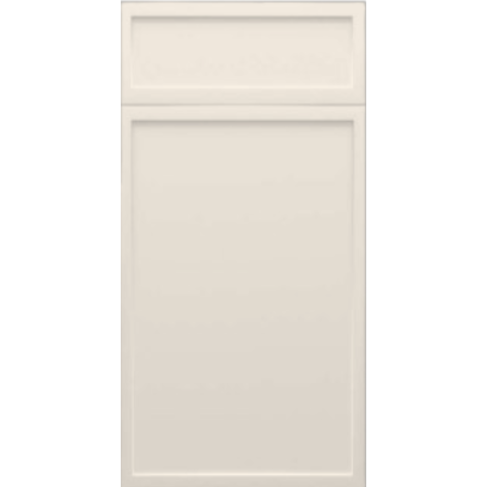 Pioneer Beveled Slim Cream White Door Sample