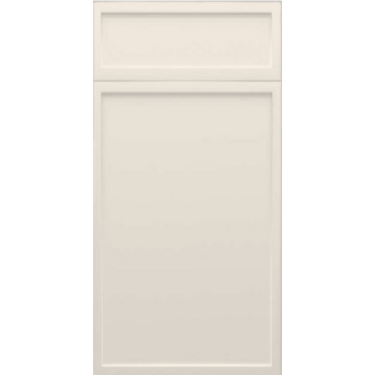 Pioneer Beveled Slim Cream White Door Sample