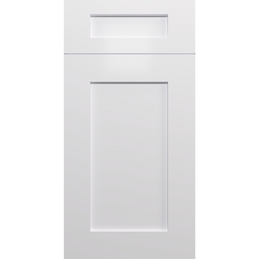 Pioneer American New White Shaker Door Sample
