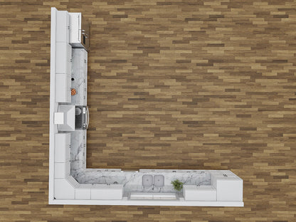 Pioneer Shaker White 18x18 Kitchen