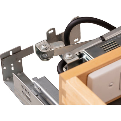 21" Charging Drawer for Kitchen with In-Drawer Outlets & Charging Ports