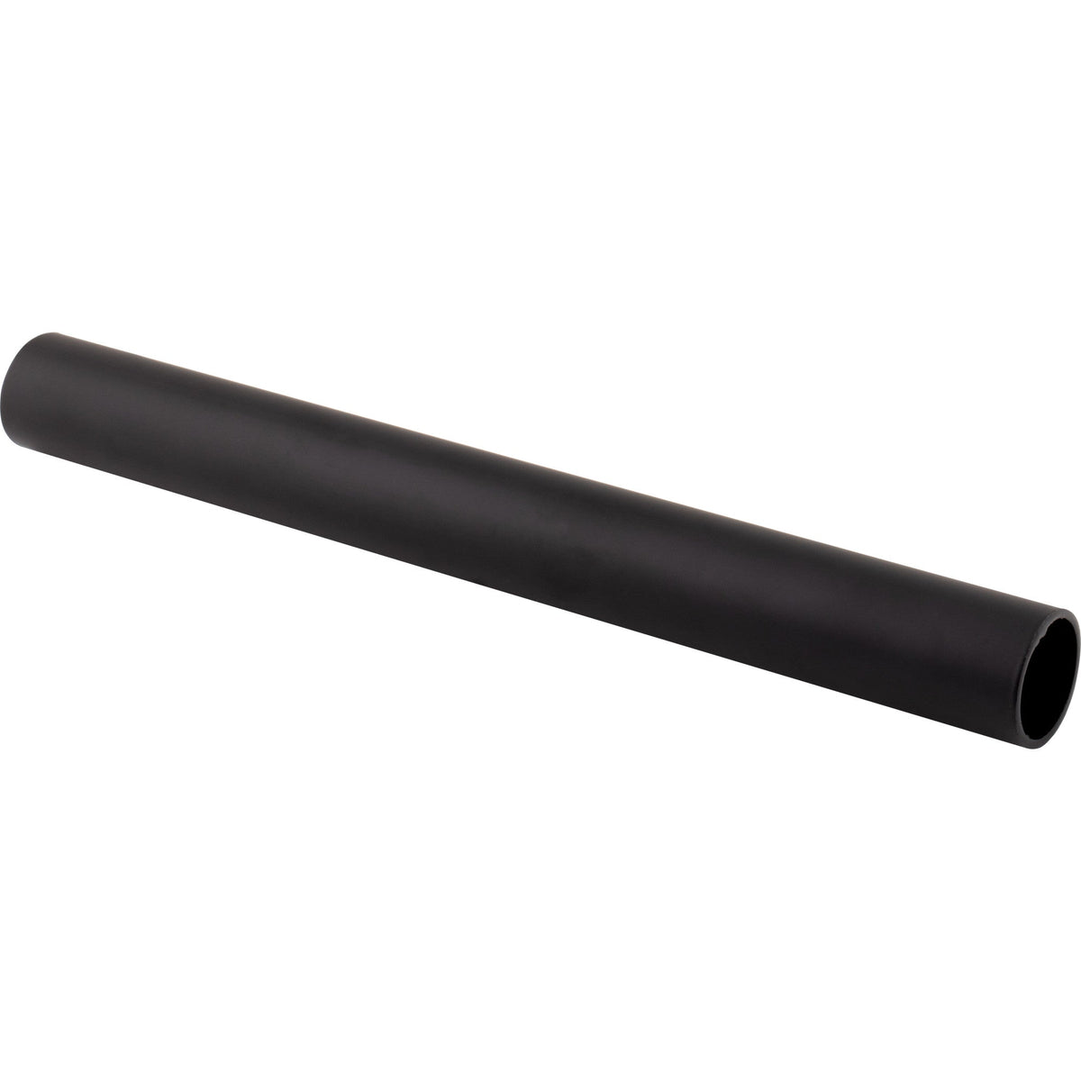 6 Matte Black 1-5/16"x92" Round Steel Closet Rods