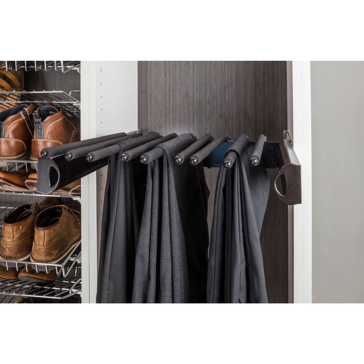 Dark Bronze 24" Wide Pant Rack