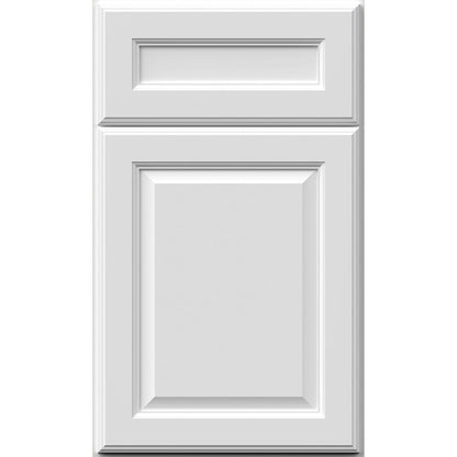 Fabuwood Value Premium Hallmark Frost  Raised Panel White Door Sample