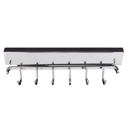 Polished Chrome 12" Belt Rack