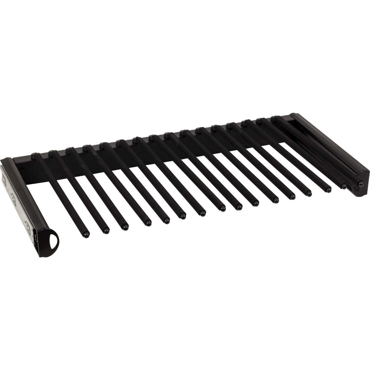 Matte Black 30" Wide Pant Rack