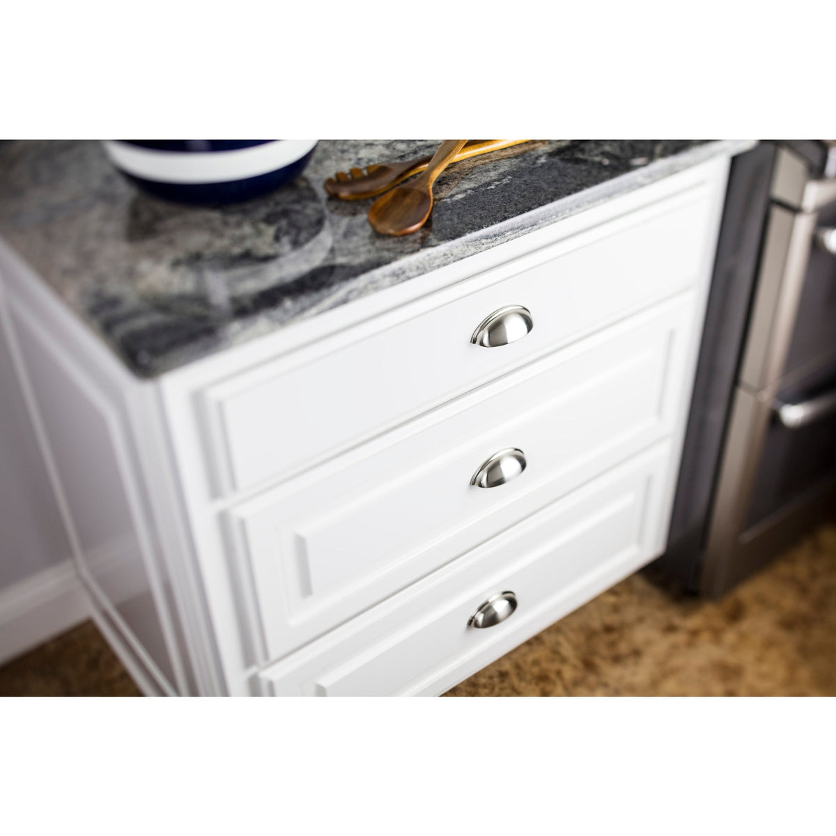 3" Center-to-Center Cup/Bin Pull