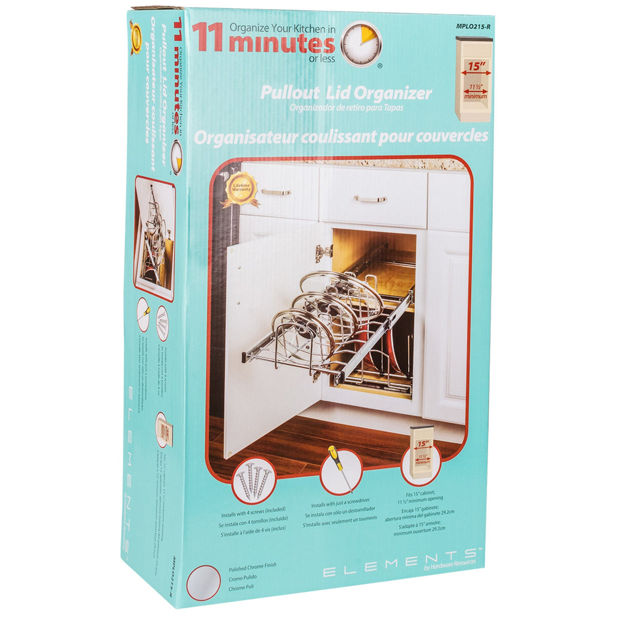 Wire Cookware Lid Pullout