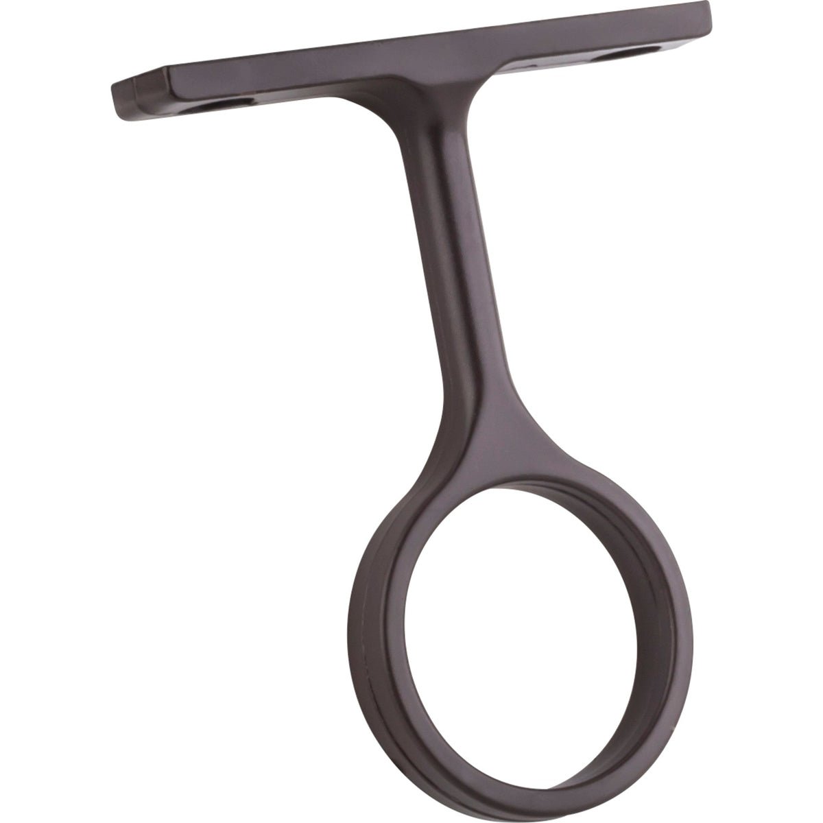 Dark Bronze Center Support Bracket for 1" and 1-1/16" Round Closet Rods