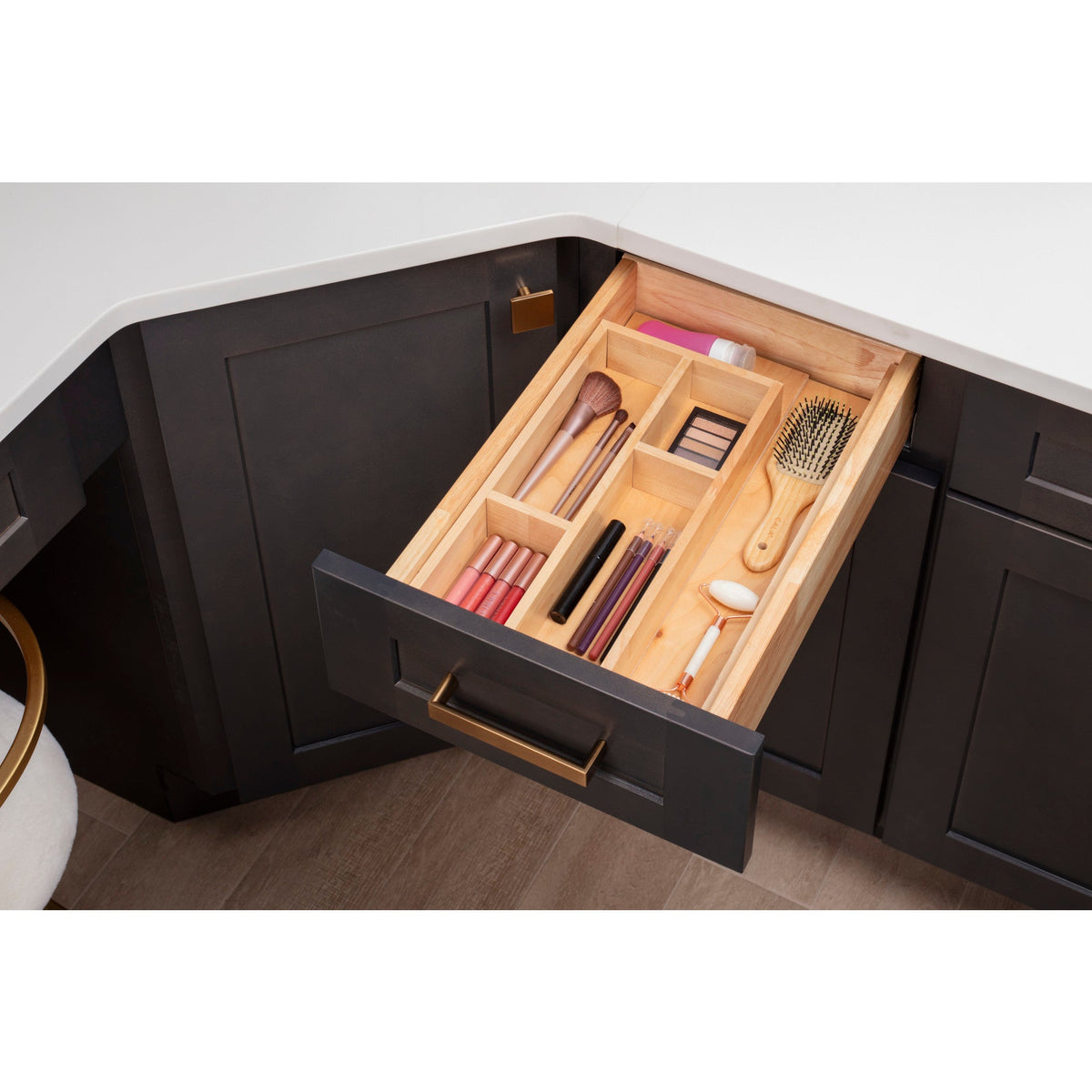 7"- 12" Adjustable SLIMLINE™ Vanity Drawer Insert