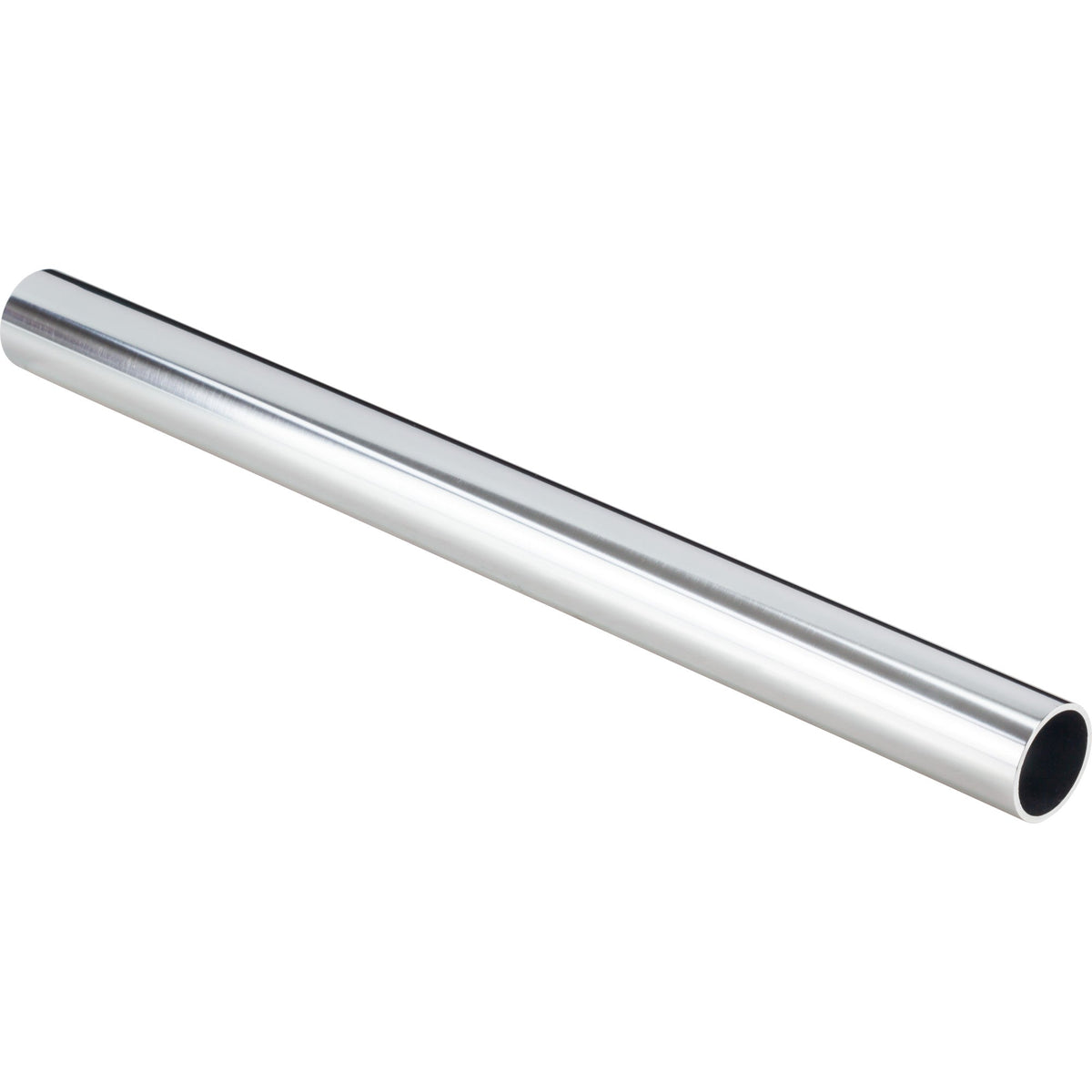 24 Chrome 1-5/16"x8' Round Steel Closet Rods