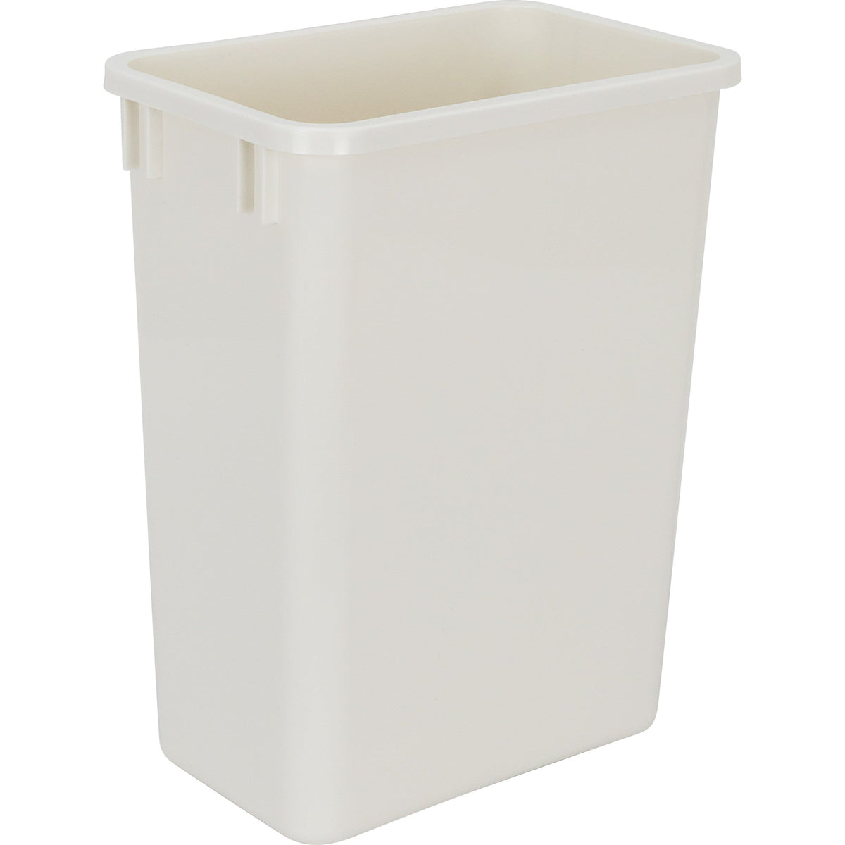 Double White 35 Quart Top-Mount Trashcan Pullout for 18" Opening