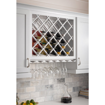 18" Wooden Stemware Rack
