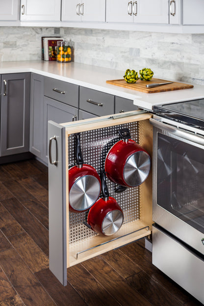 3" Peg Board Filler Pullout