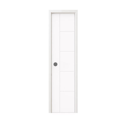18 in. x 80 in. Berkley Honeycomb Core Primed White MDF Prehung Interior Door