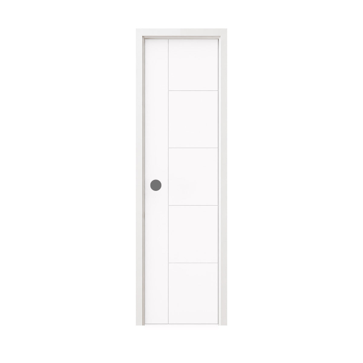 20 in. x 80 in. Berkley Honeycomb Core Primed White MDF Prehung Interior Door