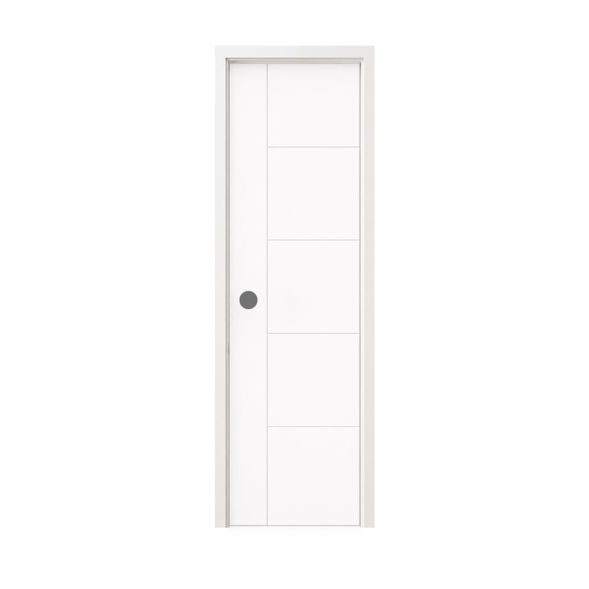 22 in. x 80 in. Berkley Honeycomb Core Primed White MDF Prehung Interior Door