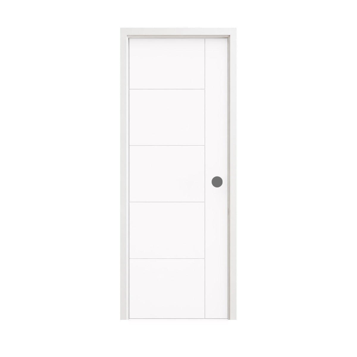 28 in. x 80 in. Berkley Honeycomb Core Primed White MDF Prehung Interior Door