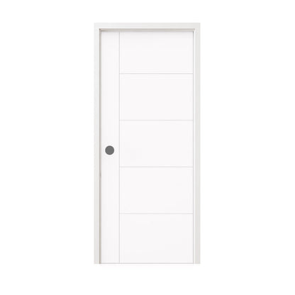 32 in. x 80 in. Berkley Honeycomb Core Primed White MDF Prehung Interior Door
