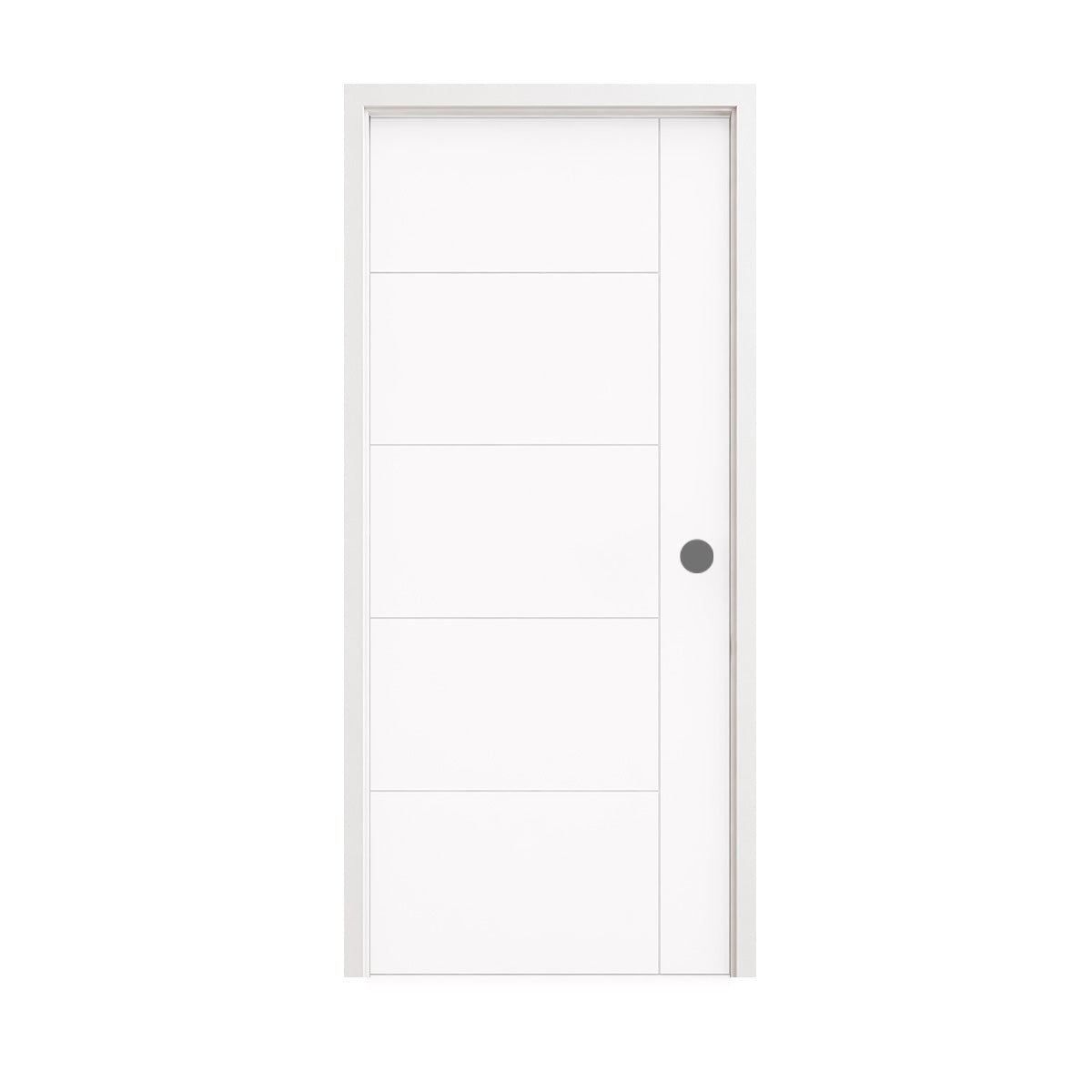 34 in. x 80 in. Berkley Honeycomb Core Primed White MDF Prehung Interior Door