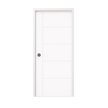 34 in. x 80 in. Berkley Honeycomb Core Primed White MDF Prehung Interior Door