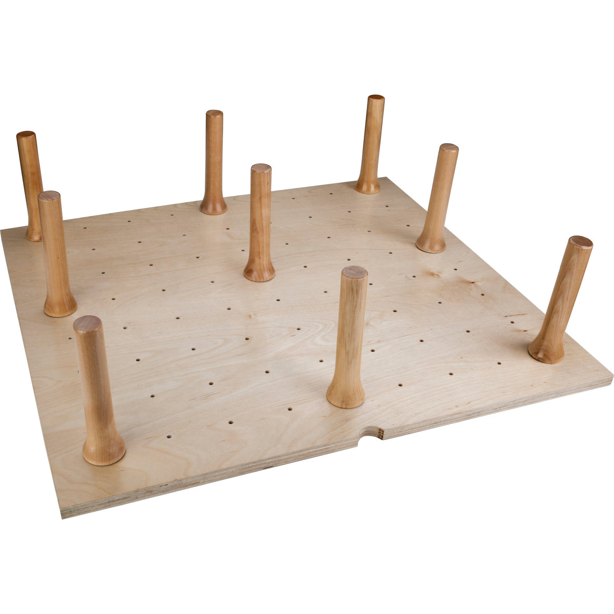 30" Peg Board Drawer Insert with 12 Pegs