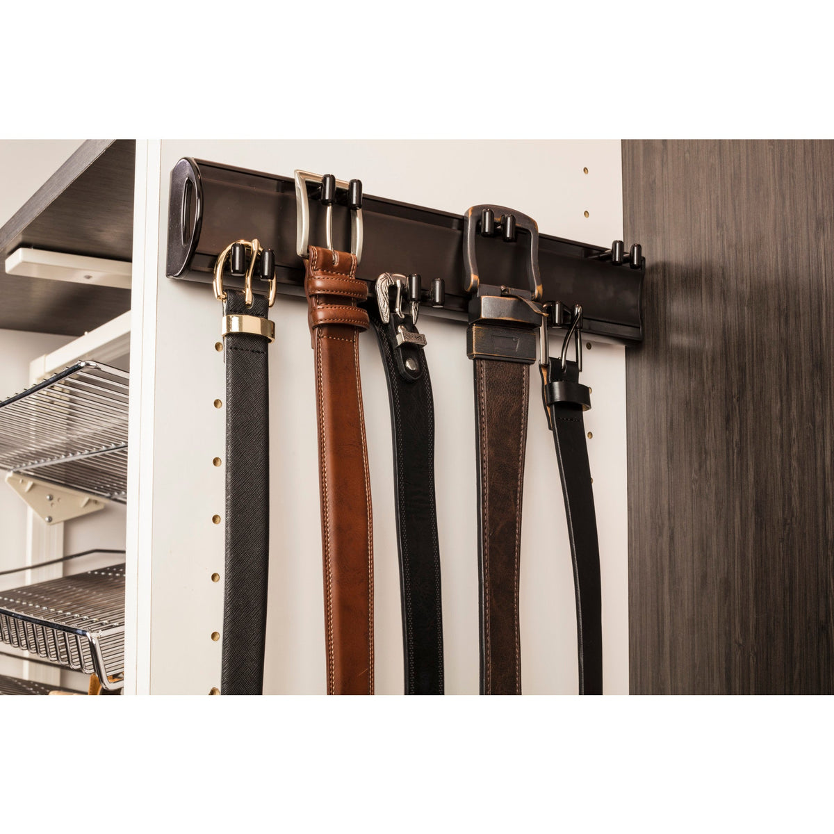 Dark Bronze 14" Belt Rack