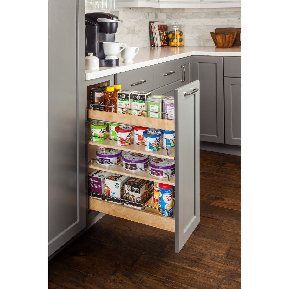 11" "No Wiggle" Base Cabinet Soft-close Pullout