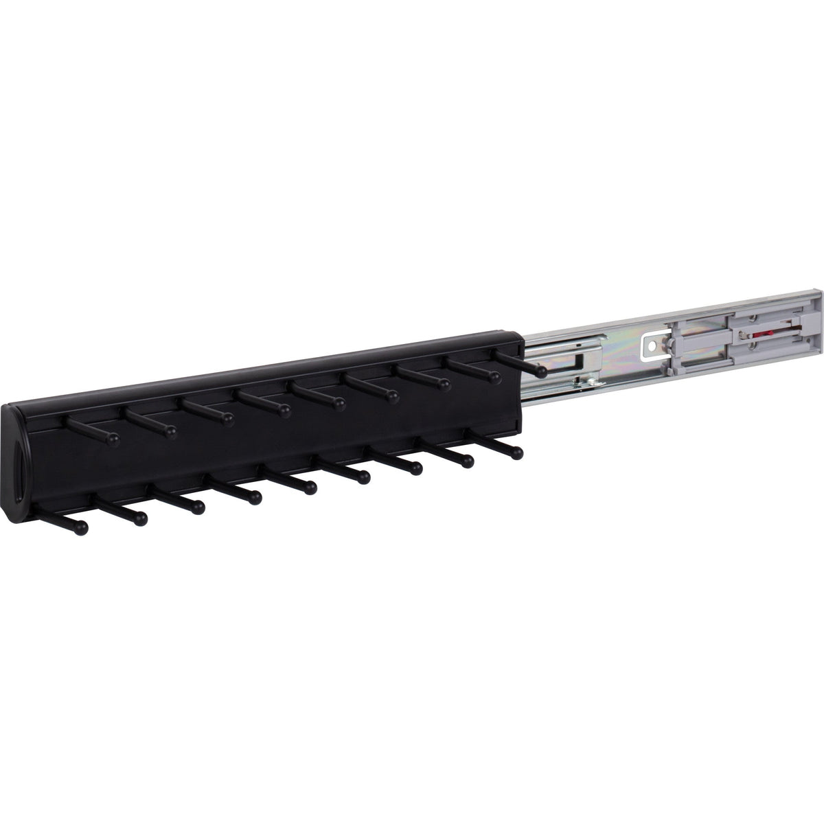 Matte Black 14" Tie Rack