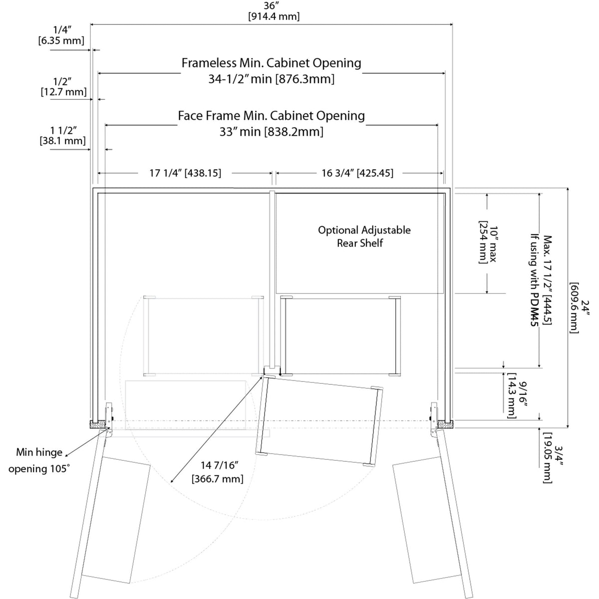 Wood Pantry Swingout