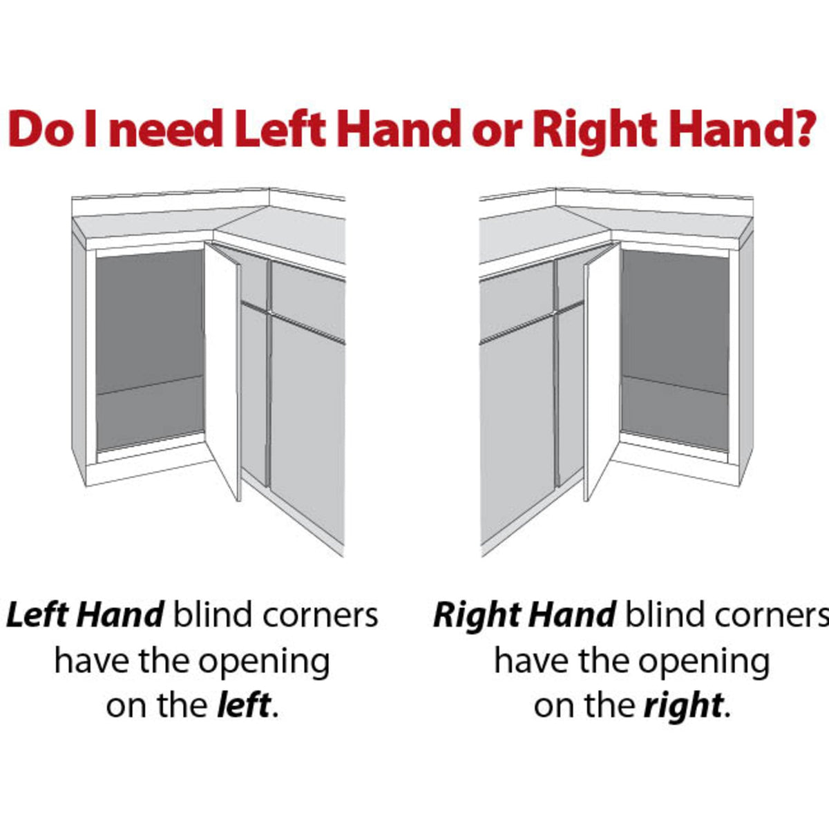 21" Polished Chrome and Maple Blind Corner Swingout for Openings on the Left of the Blind