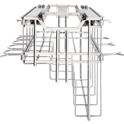 Polished Chrome STORAGE WITH STYLE® Soft-close Hanging Pan Pullout