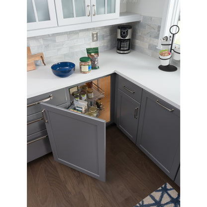 Blind Corner Soft-close Sliding Door Organizer