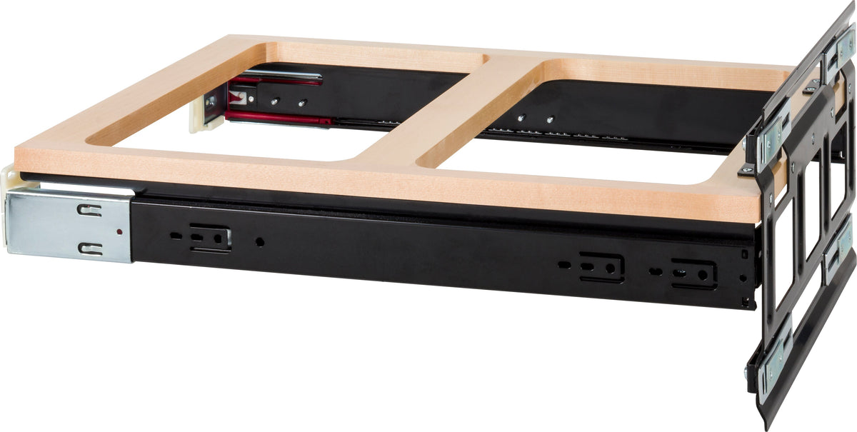 Double Black 35 Quart Top-Mount Trashcan Pullout for 15" Opening