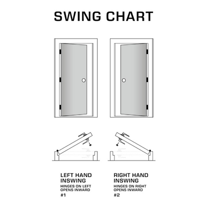 3/0x8/0 Single Prehung Fiberglass Door with 5 Lites in Black