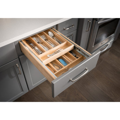 15" Double Cutlery Drawer for 12" Opening