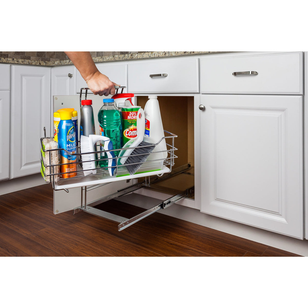 Cleaning Supply Caddy Pullout