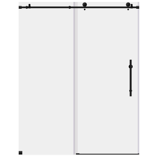 44-48 W x 76 H  Sliding Shower Door ULTRA-C Matte Black