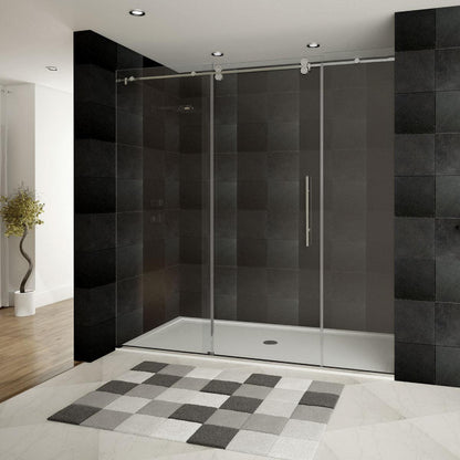 68-72 W x 76 H  Sliding Shower Door ULTRA-C Brushed Nickel