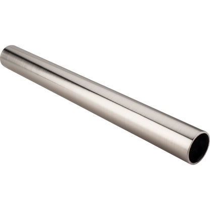 6 Satin Nickel 1-5/16"x92" Round Steel Closet Rods
