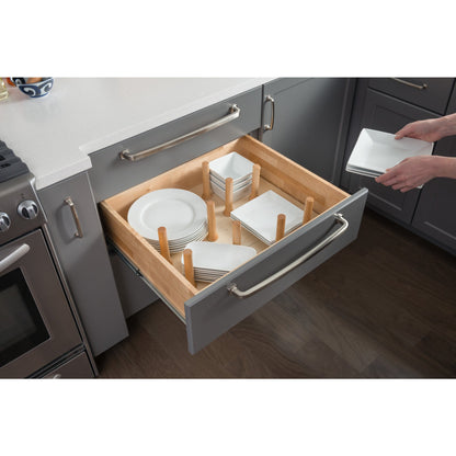 39" Peg Board Drawer Insert with 16 Pegs