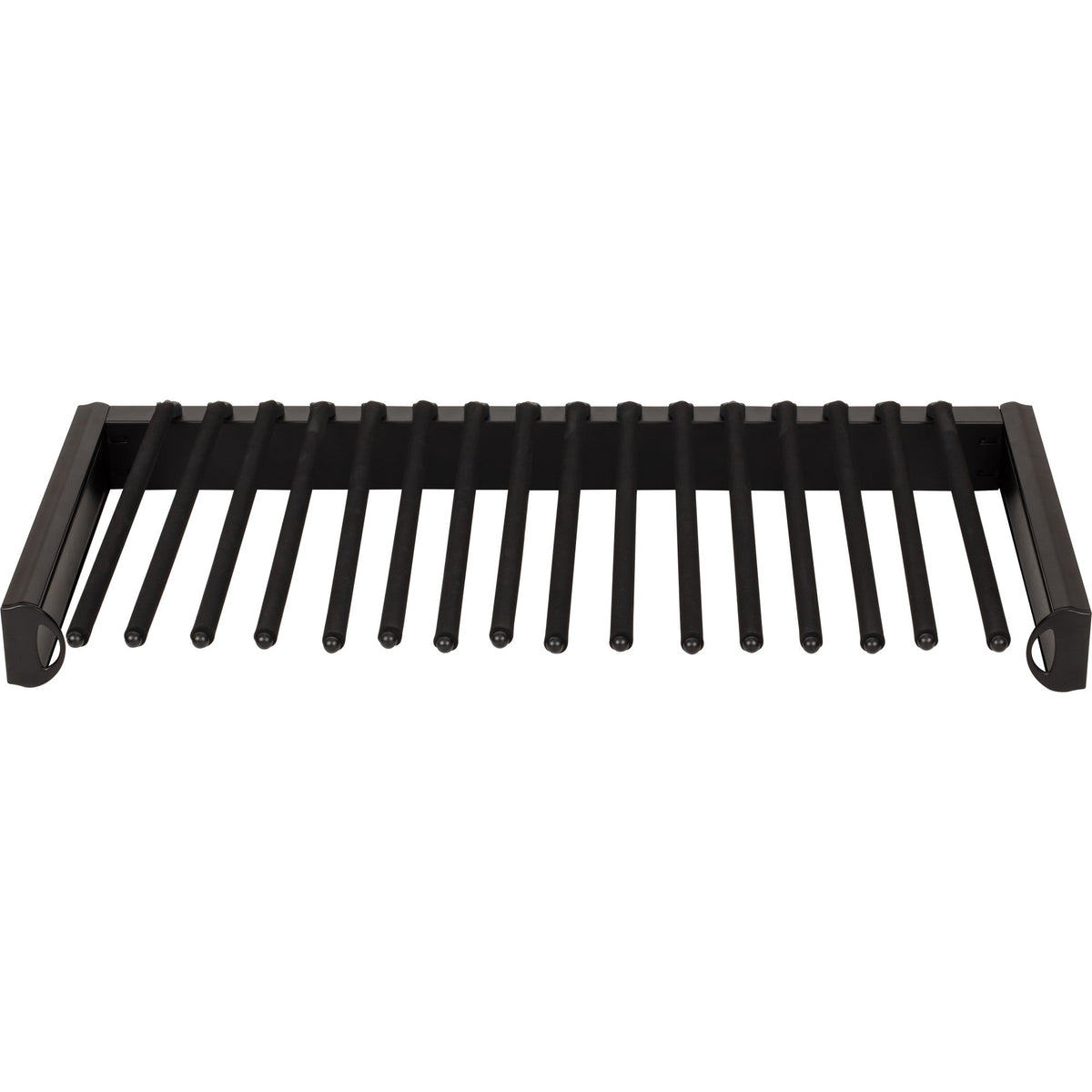 Matte Black 30" Wide Pant Rack