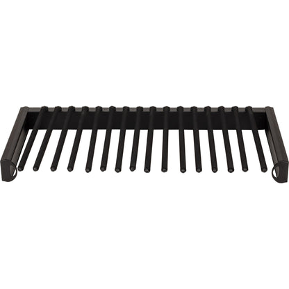 Matte Black 30" Wide Pant Rack